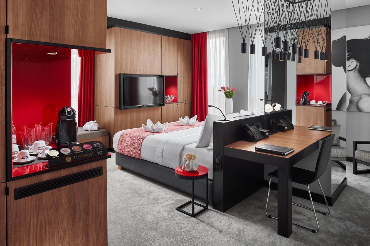 Hotel Panoramika Design&Spa Skopje Buitenkant foto
