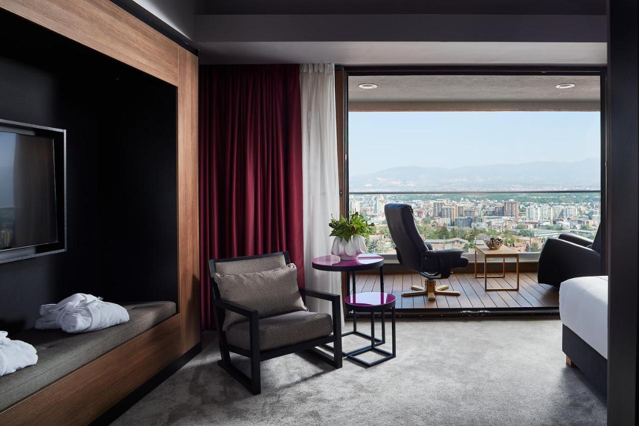 Hotel Panoramika Design&Spa Skopje Buitenkant foto