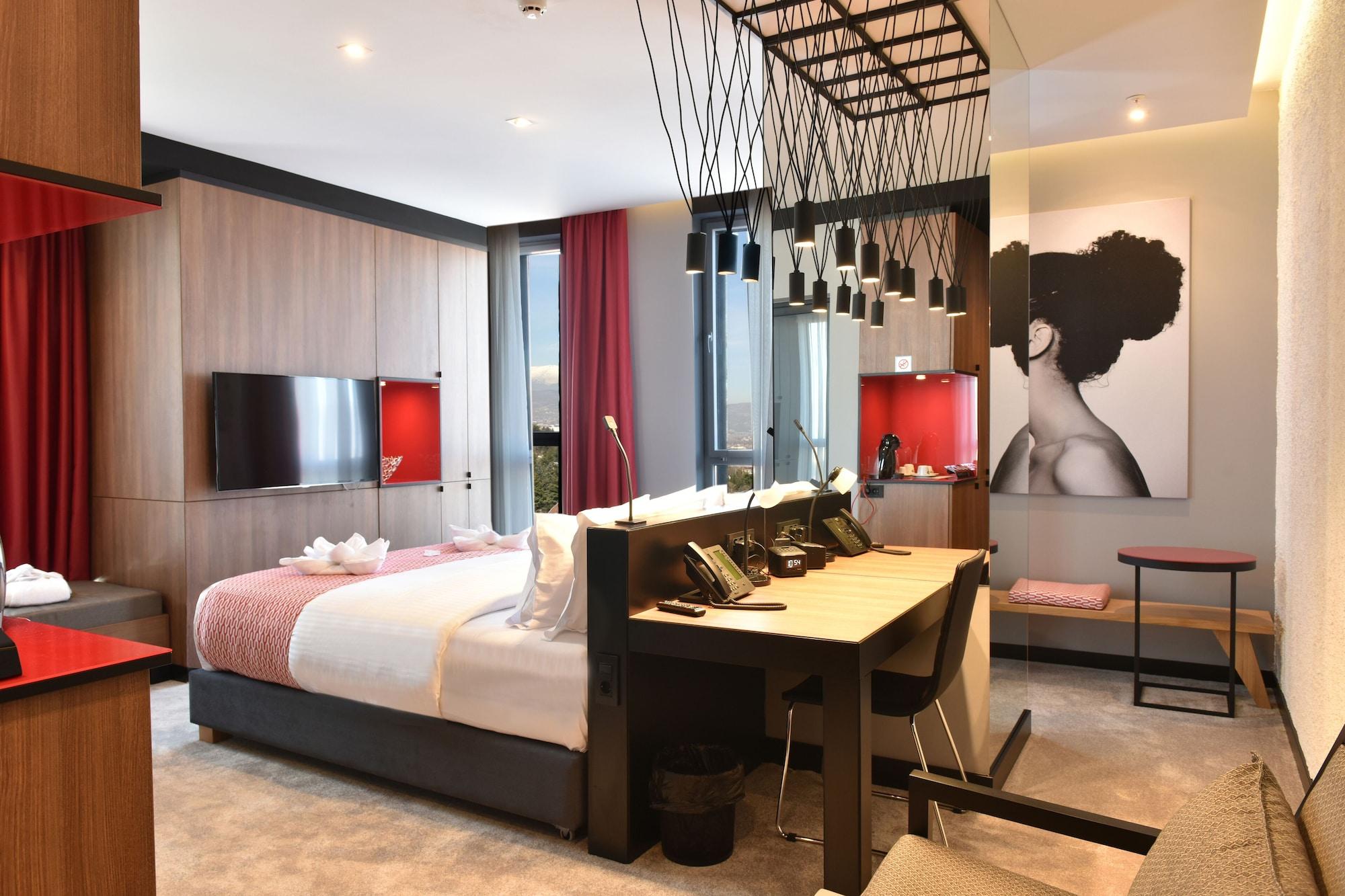 Hotel Panoramika Design&Spa Skopje Buitenkant foto