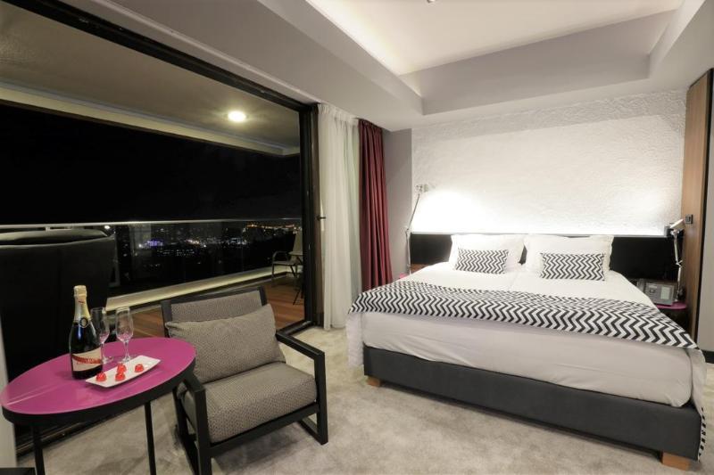 Hotel Panoramika Design&Spa Skopje Buitenkant foto
